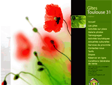 Tablet Screenshot of gites-toulouse-31.com